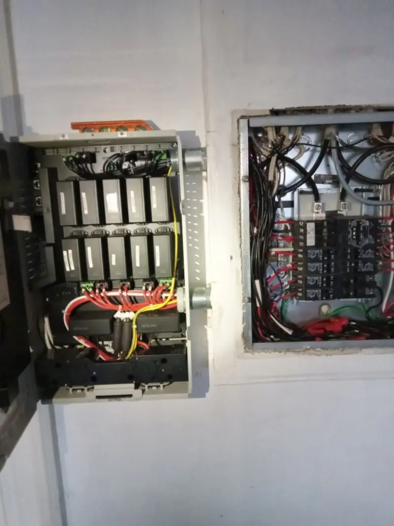 Electrical panel upgrade completed for Indoor Lighting Installation in Wadsworth